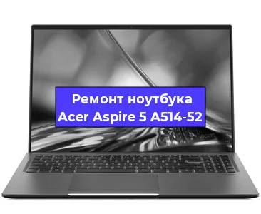 Замена кулера на ноутбуке Acer Aspire 5 A514-52 в Новосибирске